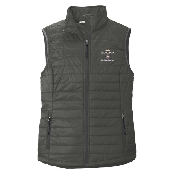 Horizon Public Health - Ladies Packable Puffy Vest Thumbnail