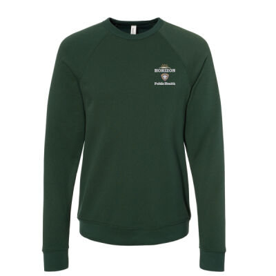 Horizon Public Health - Sponge Fleece Raglan Crewneck Sweatshirt Thumbnail