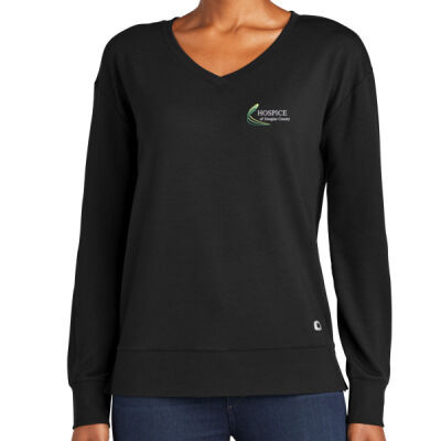 Horizon Public Health - Ladies Luuma Flex Long Sleeve V Neck Thumbnail