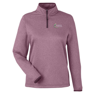 Horizon Public Health - Women's Venture Heathered Stripe Quarter-Zip Pullover Thumbnail
