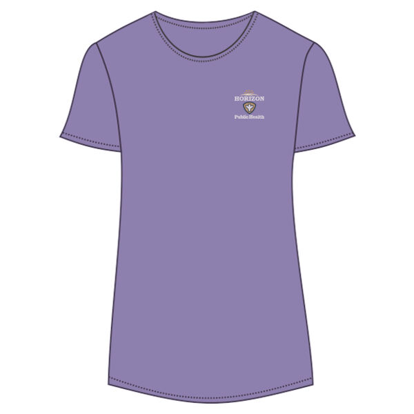 Horizon Public Health - Curvy Collection Women's Fine Jersey Tee Thumbnail