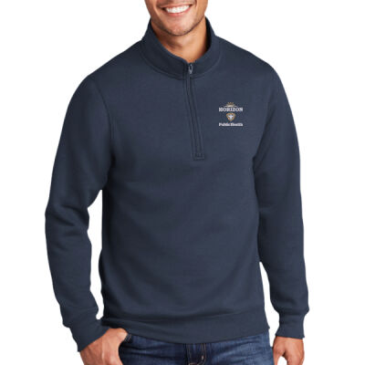 Horizon Public Health - Core Fleece 1/4 Zip Pullover Sweatshirt Thumbnail