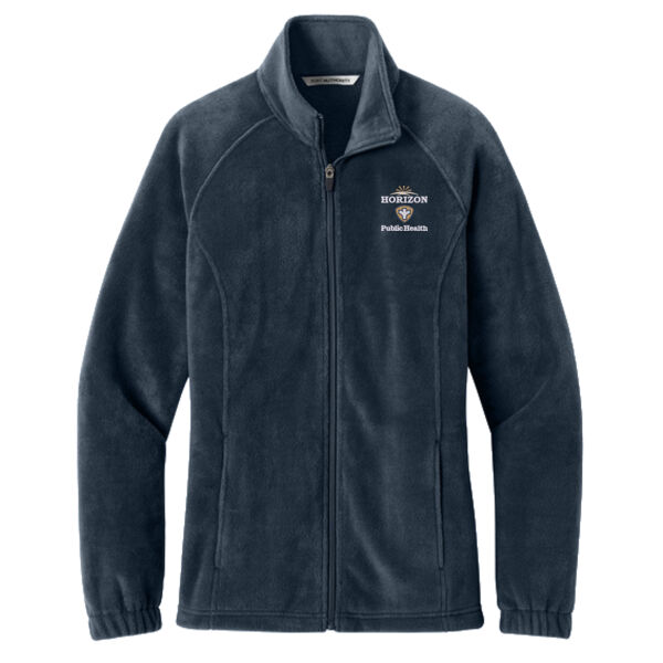 Horizon Public Health - Women's Plush Fleece Full Zip Jacket Thumbnail
