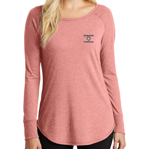 Horizon Public Health - Women's Perfect Tri ® Long Sleeve Tunic Tee Thumbnail