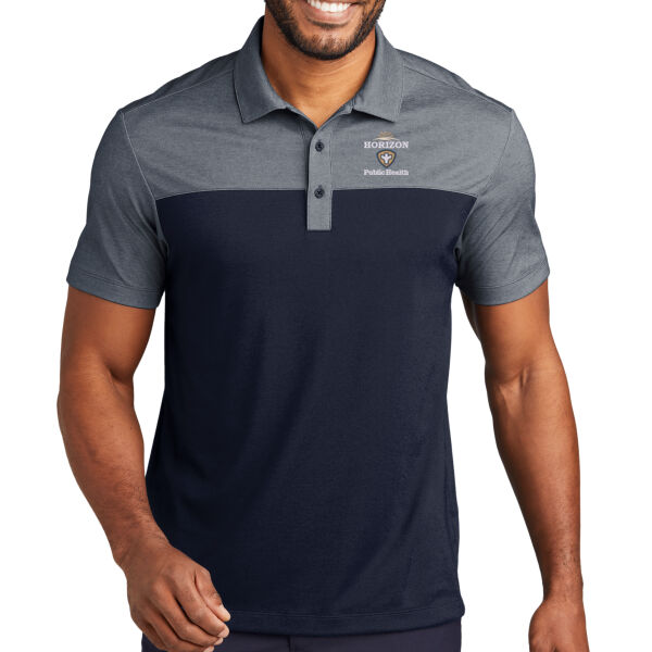 Horizon Public Health - Fine Pique Blend Blocked Polo Thumbnail